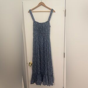 Urban Outfitters Navy Floral Dress